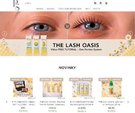 E-shop Produkty do salonu – kompletní realizace na Shoptetu