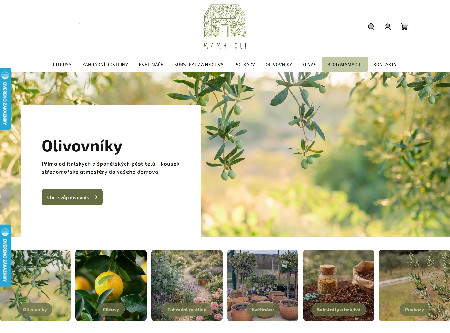 Mama Oli – ukázka e-shopu